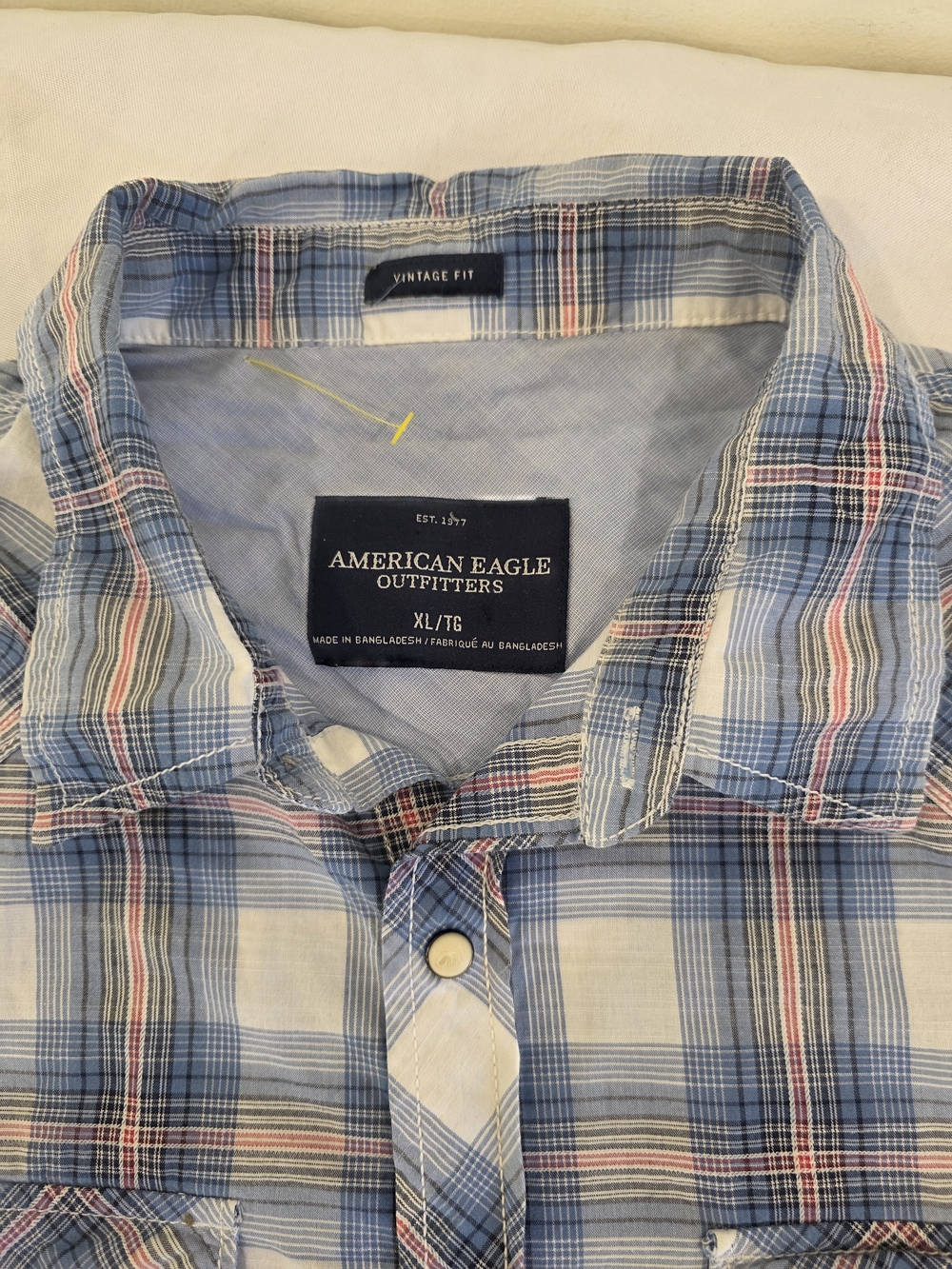 American Eagle Outfitters Cotton Collection All Occasion Shirt Men Size XL